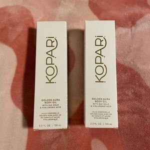 New In Box KOPARI BEAUTY Golden Aura Body Oil Bundle of Two